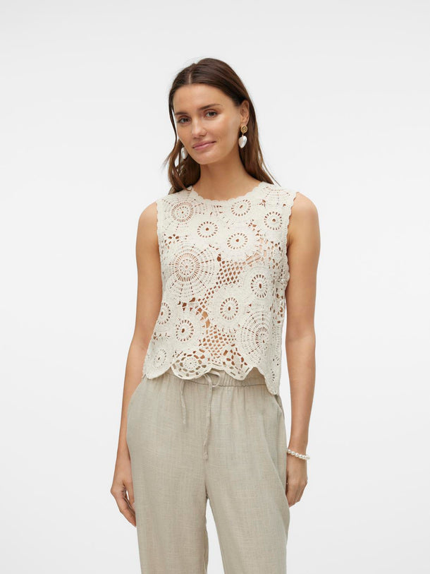 Product TOP TEJIDO VIGA-Snow White - Image 2