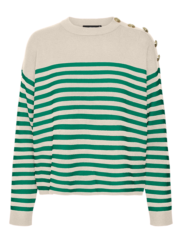 Product SWEATER SABA - Birch Detail:W. PEPPER GREEN - Image 1