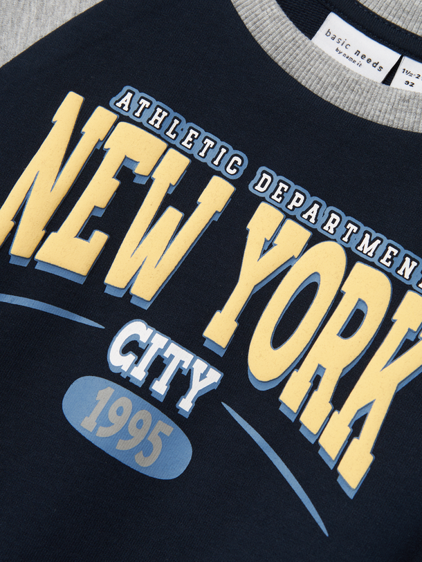 Product SUDADERA VILDAR - Dark Sapphire Print:NEW YORK - Image 2