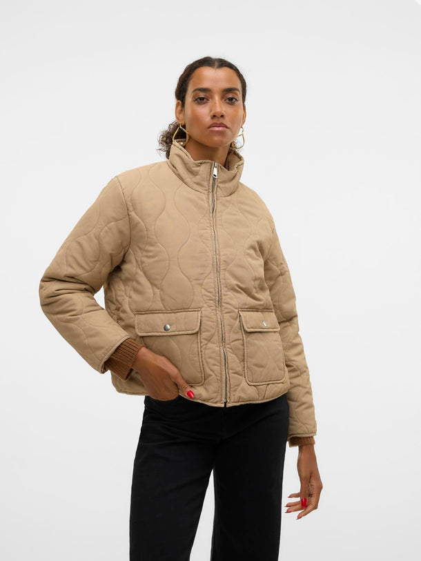 Product CHAQUETA LEA  - Silver Mink - Image 1