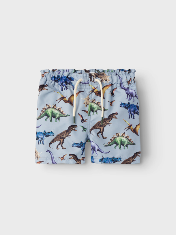 Product SHORT DE BAÑO ZIMON - Zen Blue AOP:Dinosaurs - Image 1