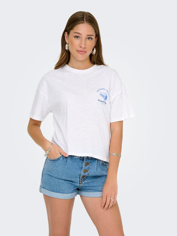 Product CAMISETA BONE-Bright White Print:Vitamin sandwich - Image 3