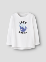 Bright White Print:Cat Cup