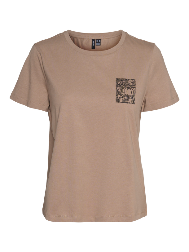 Product CAMISETA BERIT - Silver Mink Print:BLACK - Image 1