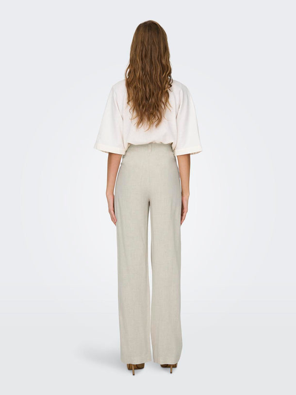 Product PANTALON AGNES - Moonbeam Detail:MELANGE - Image 3