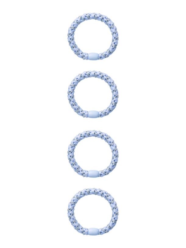 Product PACK 4 GOMITAS DE PELO ARISE - Chambray Blue Detail:W. Glitter - Image 2