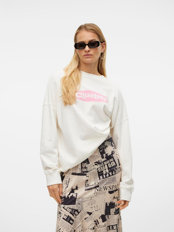 Product SUDADERA EMILY - Star White AOP:CLUELESS PRINT - Image 7