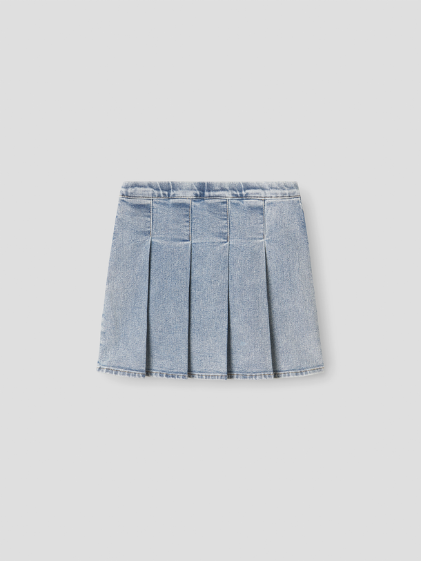 Product POLLERA DE JEAN DEBI - Light Blue Denim - Image 5