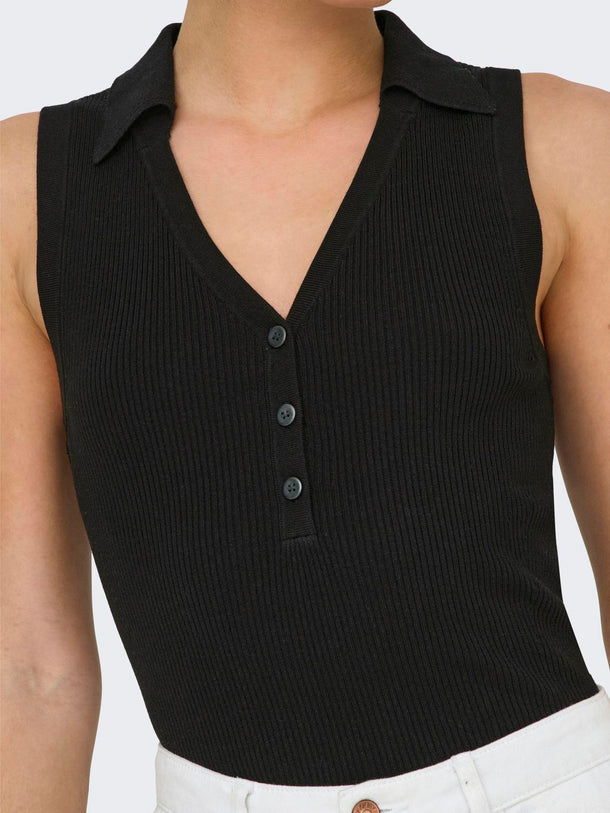Product TOP TEJIDO NANNA-Black - Image 6