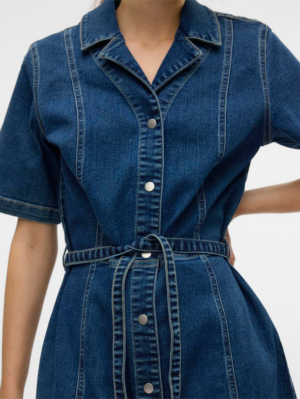 Product VESTIDO DE JEAN DAYA-Dark Blue Denim - Image 6