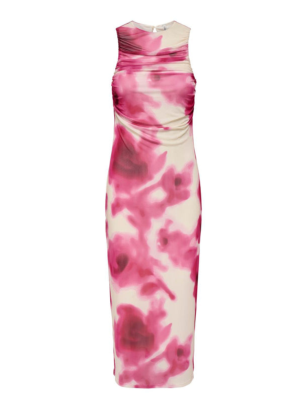 Product VESTIDO MAXI ESTAMPADO PARIS-Cloud Dancer AOP:Sunne flowers - Image 1