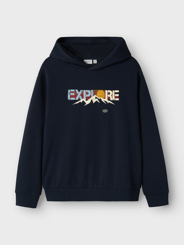 Product SUDADERA VILDAR - Dark Sapphire Print:Explore - Image 1