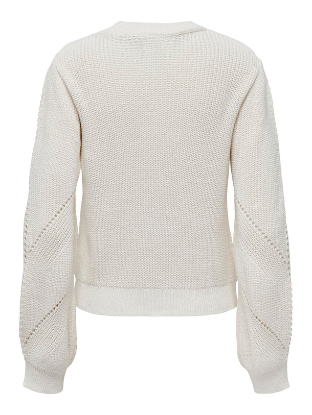 Product SWEATER ACANALADO LELLA - Cloud Dancer - Image 2