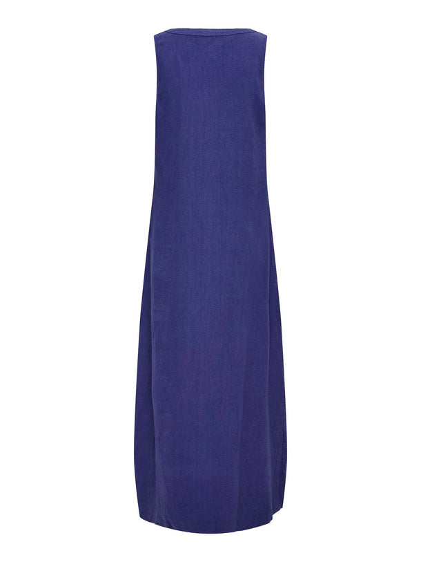 Product VESTIDO DE LINO SAY-NAVY BLUE - Image 2