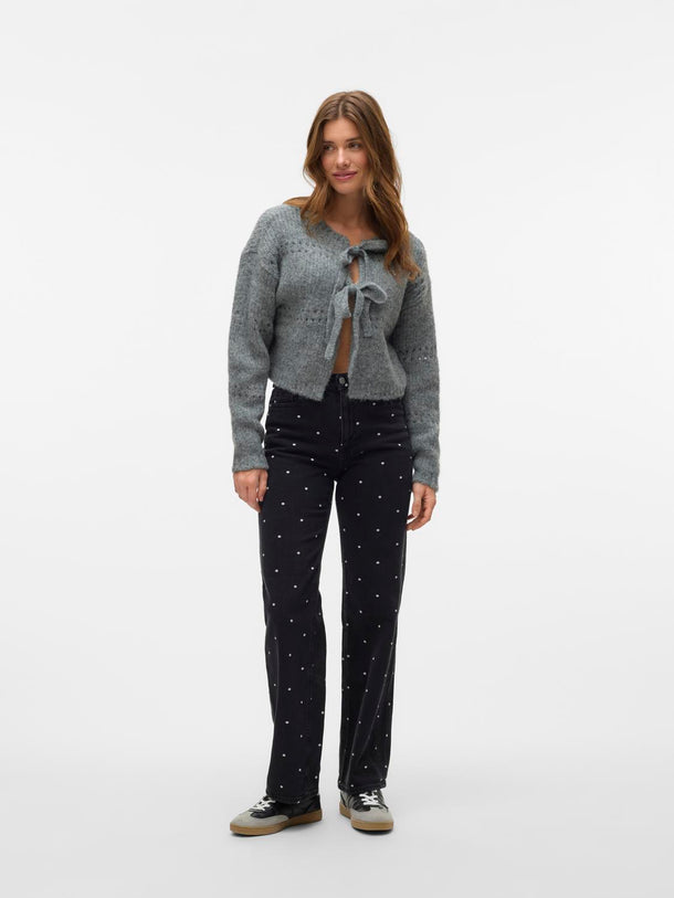 Product CÁRDIGAN ADELINA - Medium Grey Melange - Image 3
