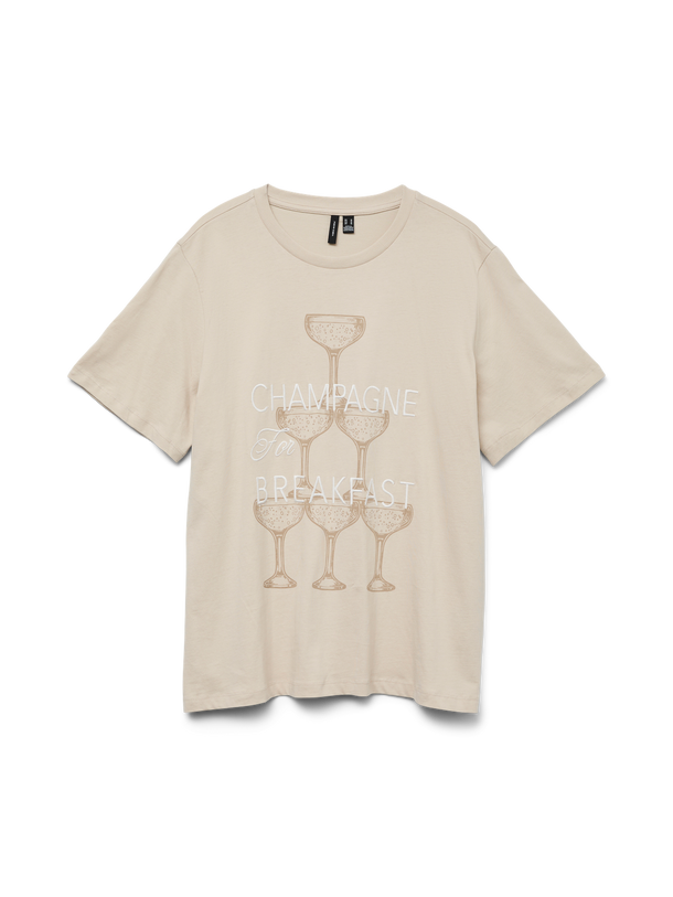 Product CAMISETA EZRA - Pumice Stone Print:CHAMPAGNE - Image 4