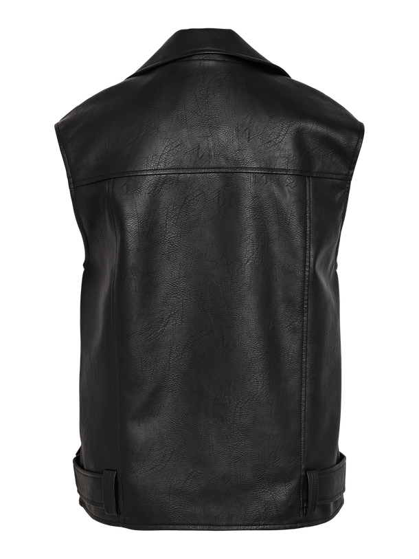 Product CHALECO LINA - Black Detail:CONTRAST LINING - Image 3