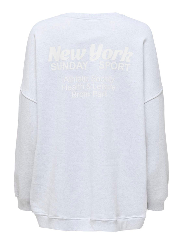 Product BUZO DAZE - Light Grey Melange Print:NEW YORK - Image 2