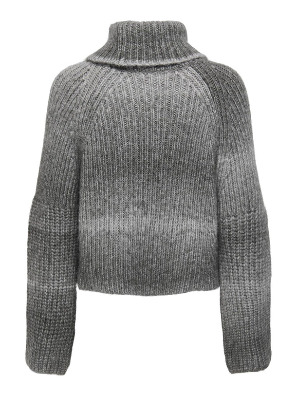 Product SWEATER DITTE - Magnet Detail:Space Dyed Ultimate Gray/Gray Violet - Image 3