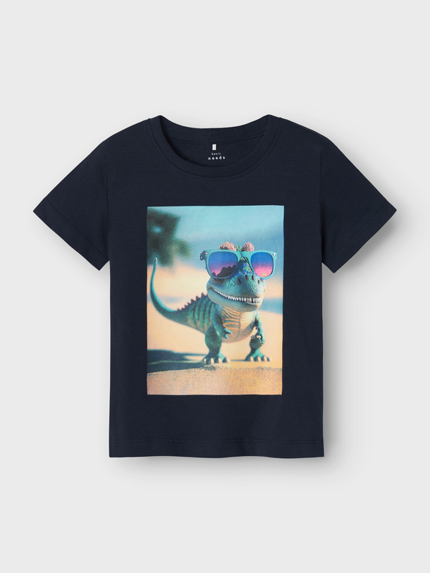 Product CAMISETA VOTO - Dark Sapphire Print:Dinosaur - Image 1