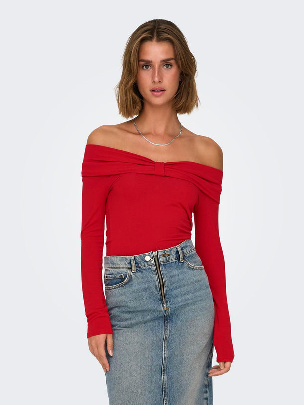 Product TOP FAYOLA - Mars Red - Image 2