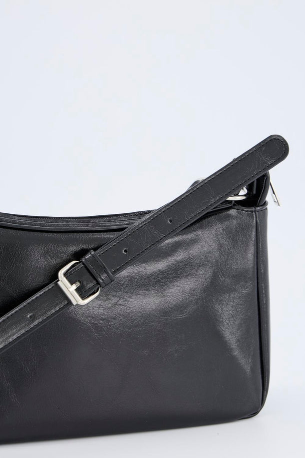 Product BOLSO CROSSBODY EFECTO CUERO BMK-Black - Image 3