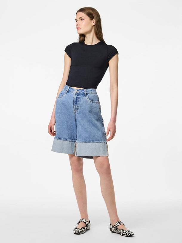 Product BERMUDA DE DENIM MINDY-Light Blue Denim - Image 4