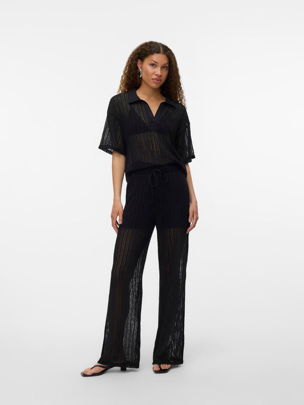 Product PANTALÓN WIDE TIRO ALTO CAILEY-Black - Image 2