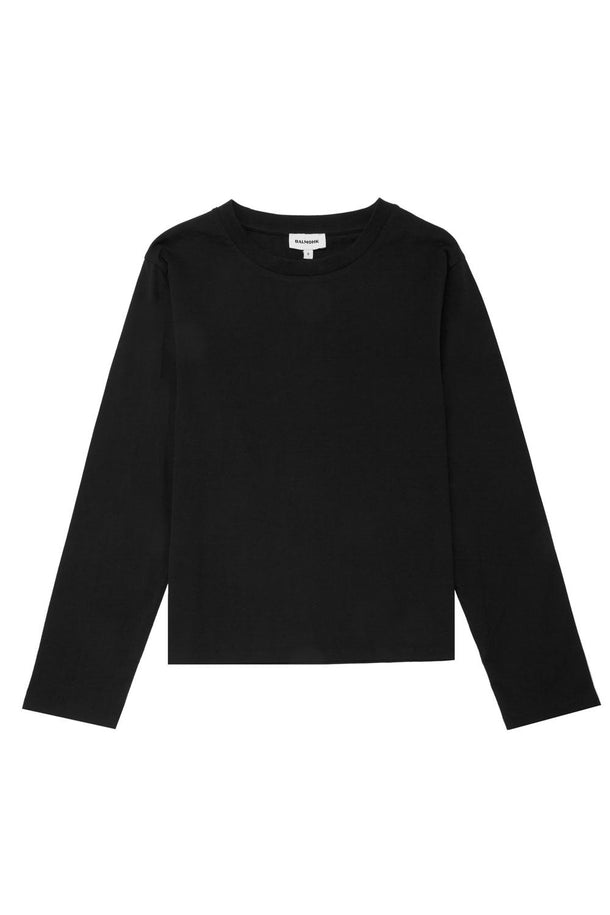 Product REMERA BÁSICA REGULAR MANGA LARGA ALGODÓN BMK-Black - Image 4