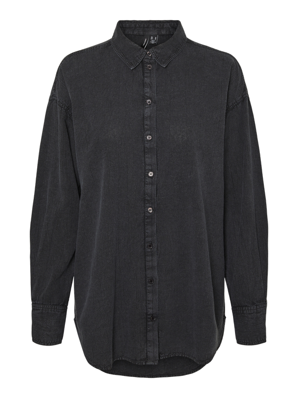 Product CAMISA ANDIE - Black Detail:Washed/IT - Image 1