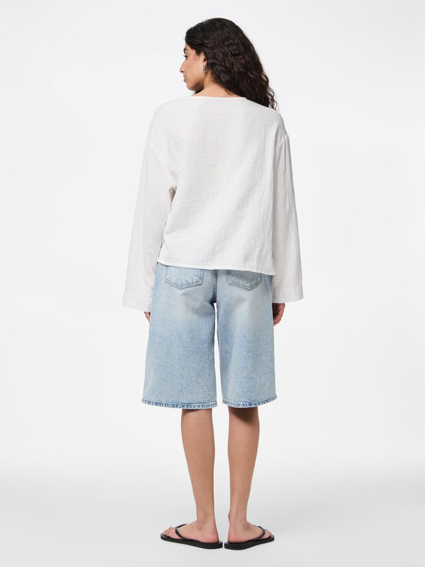 Product BLUSA LAZOS TINA-Cloud Dancer - Image 5