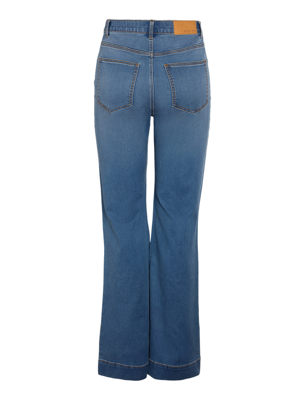 Product JEAN FLARE TIRO ALTO ROOXY-Light Blue Denim - Image 3