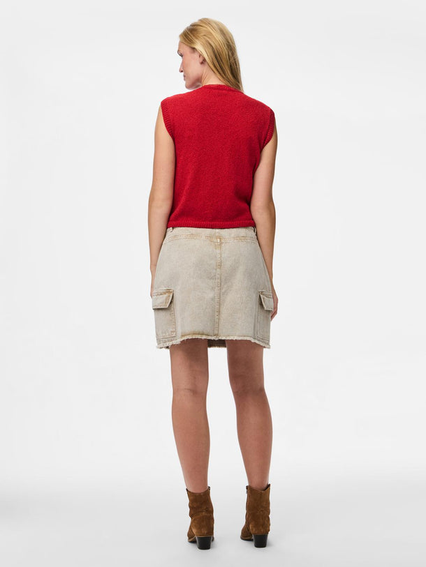Product POLLERA DE DENIM FAY-Sandshell - Image 5