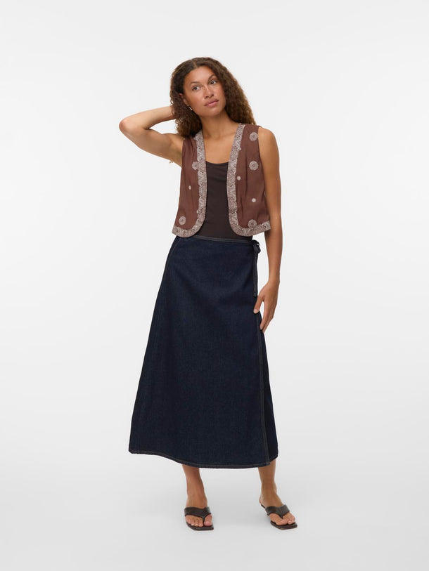 Product CHALECO ESTAMPADO ESSIE-Dachshund AOP:CLOUD DANCER - Image 1