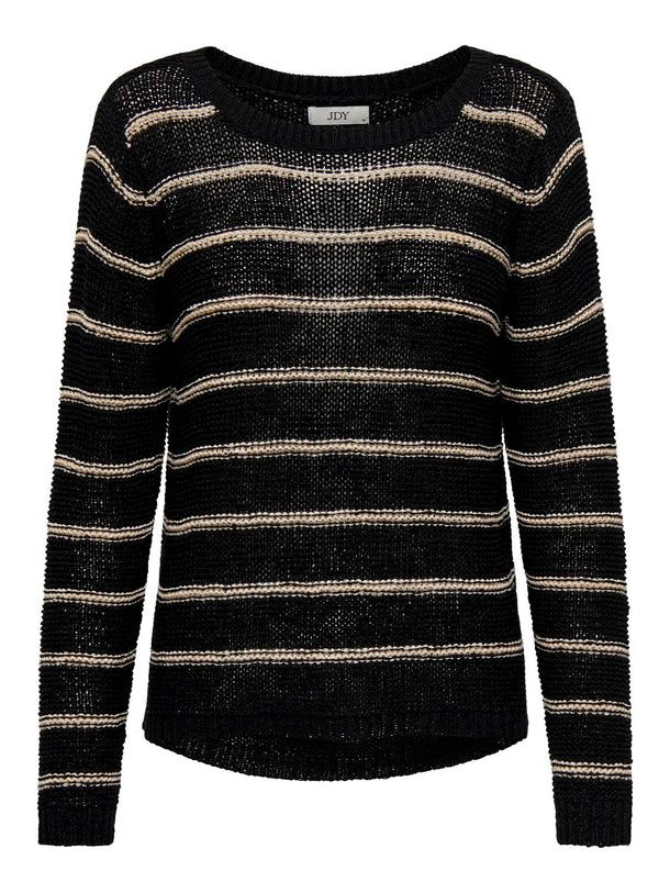Product SWEATER MORE - Black Stripes:TAPIOCA STRIPES - Image 3