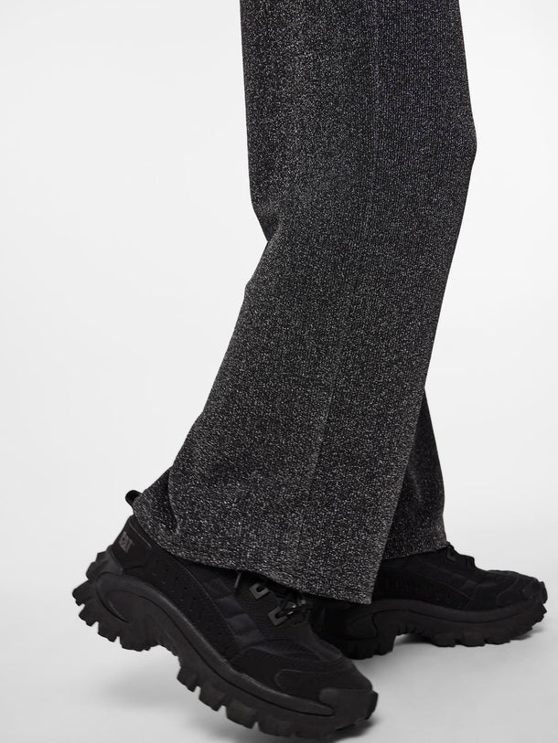 Product PANTALON PIA - Black Detail:SILVER GLITTER - Image 6