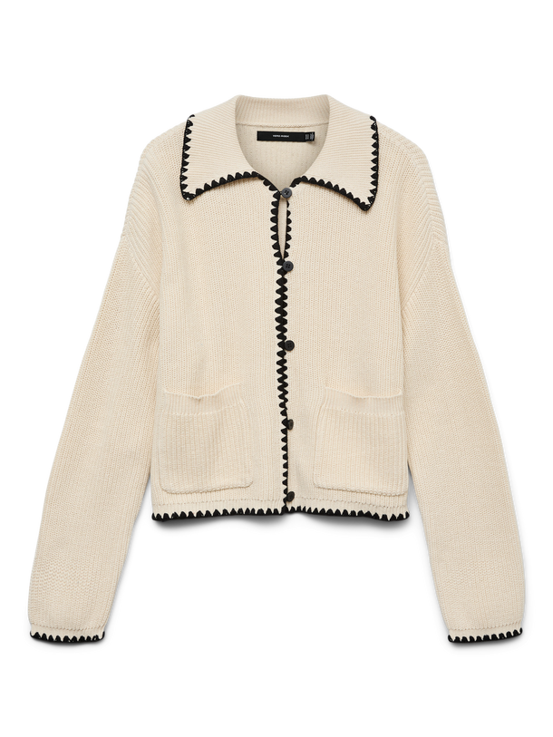Product CARDIGAN POMELO - Birch Detail:W. BLACK - Image 5