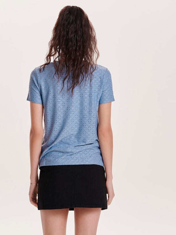 Product CAMISETA CATHINKA  - Dusty Blue - Image 3