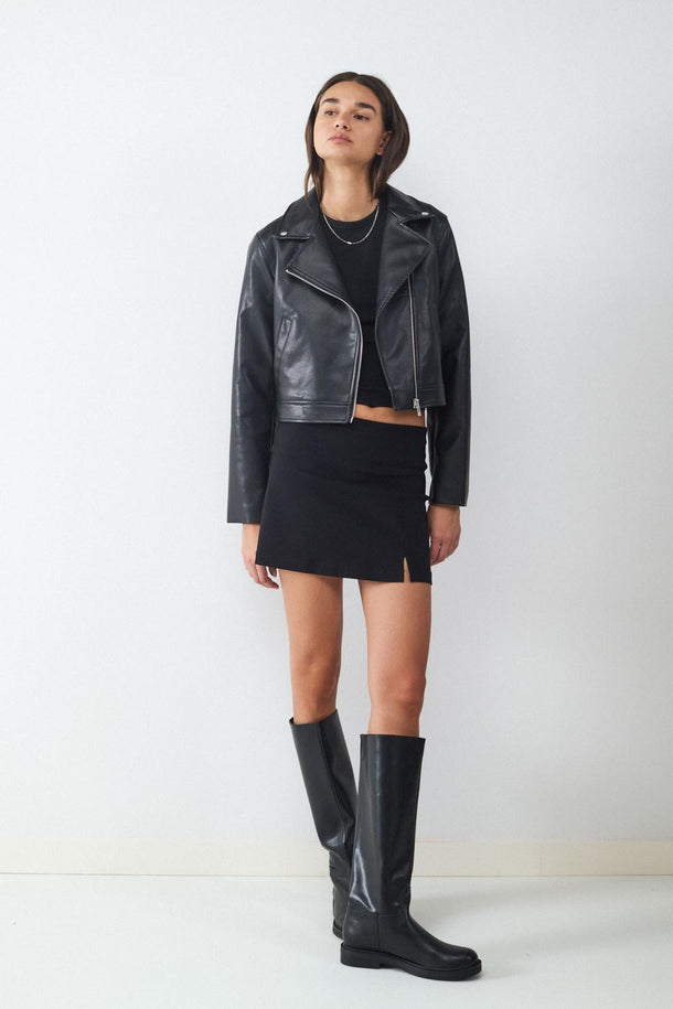 Product CAMPERA BIKER EFECTO CUERO BMK-Black - Image 2