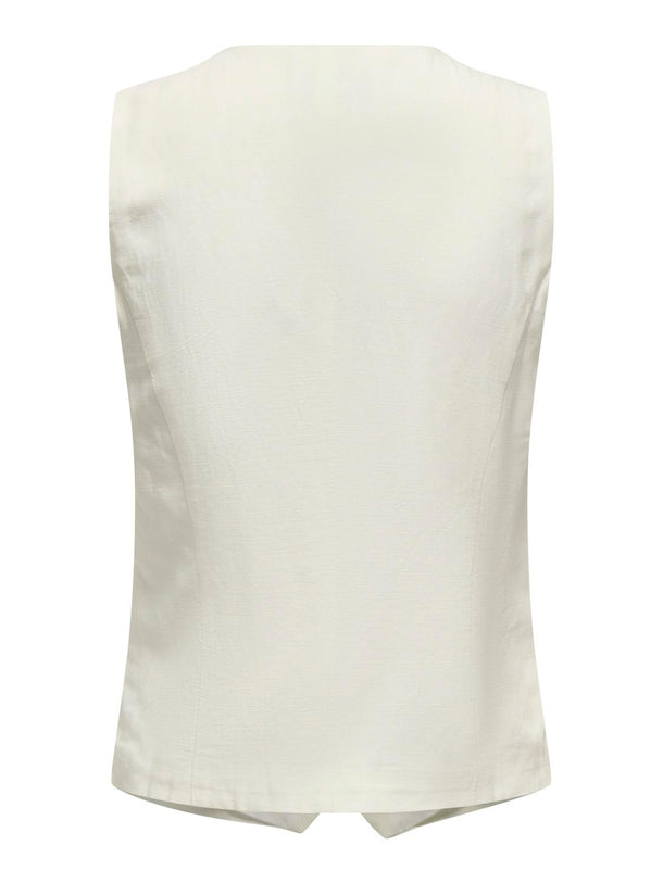 Product CHALECO SASTRERO LINO INDY-Cloud Dancer - Image 5