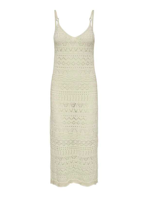 Product VESTIDO MAXI TEJIDO AVINA-Ecru - Image 4