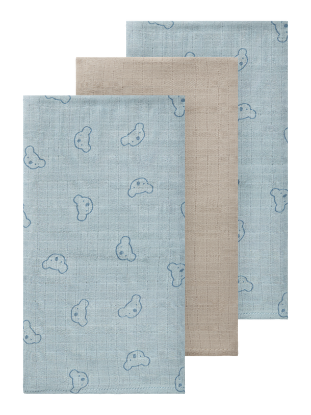 Product MUSELINA HAPPY PACK 3 - Celestial Blue - Image 4